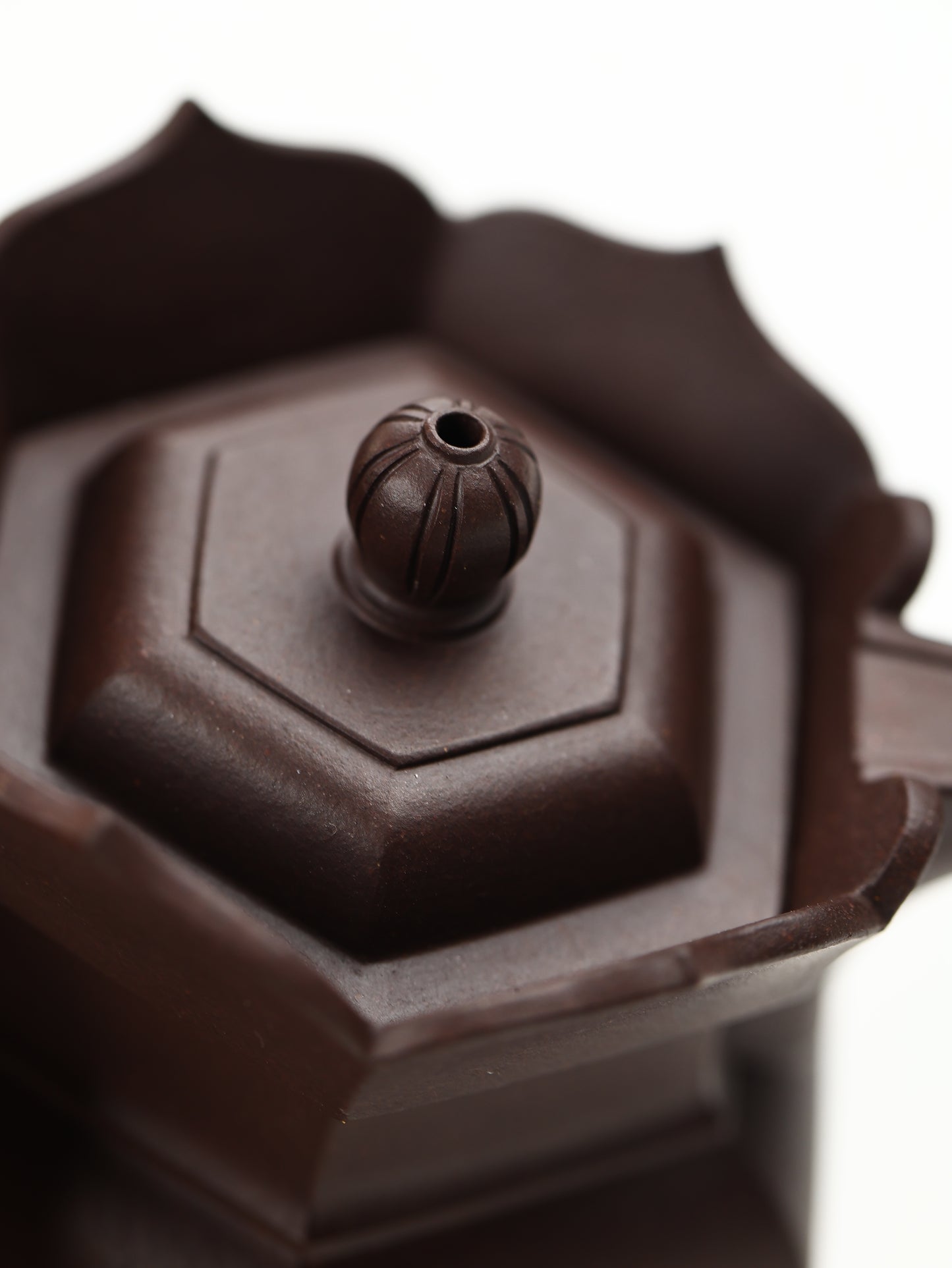 大彬僧帽壺 紫泥制 100cc