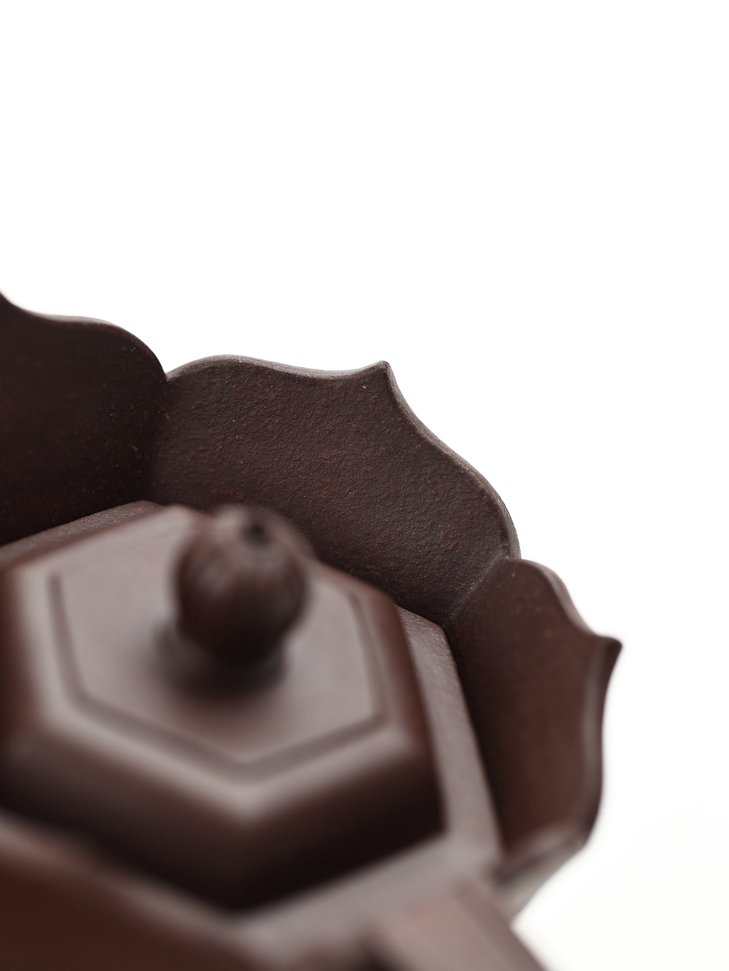 大彬僧帽壺 紫泥制 100cc