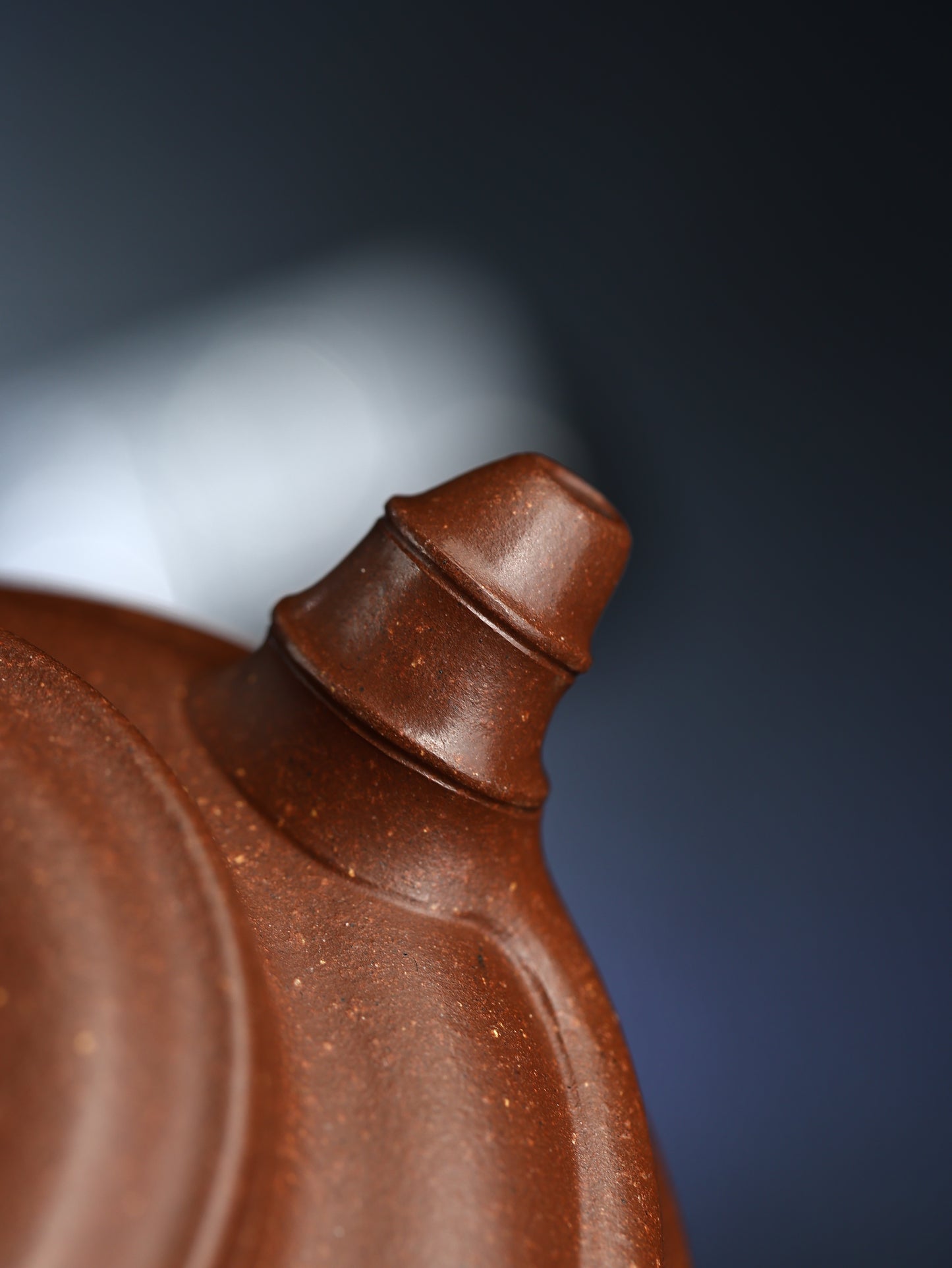 雙線竹鼓壺 紫泥制 240cc