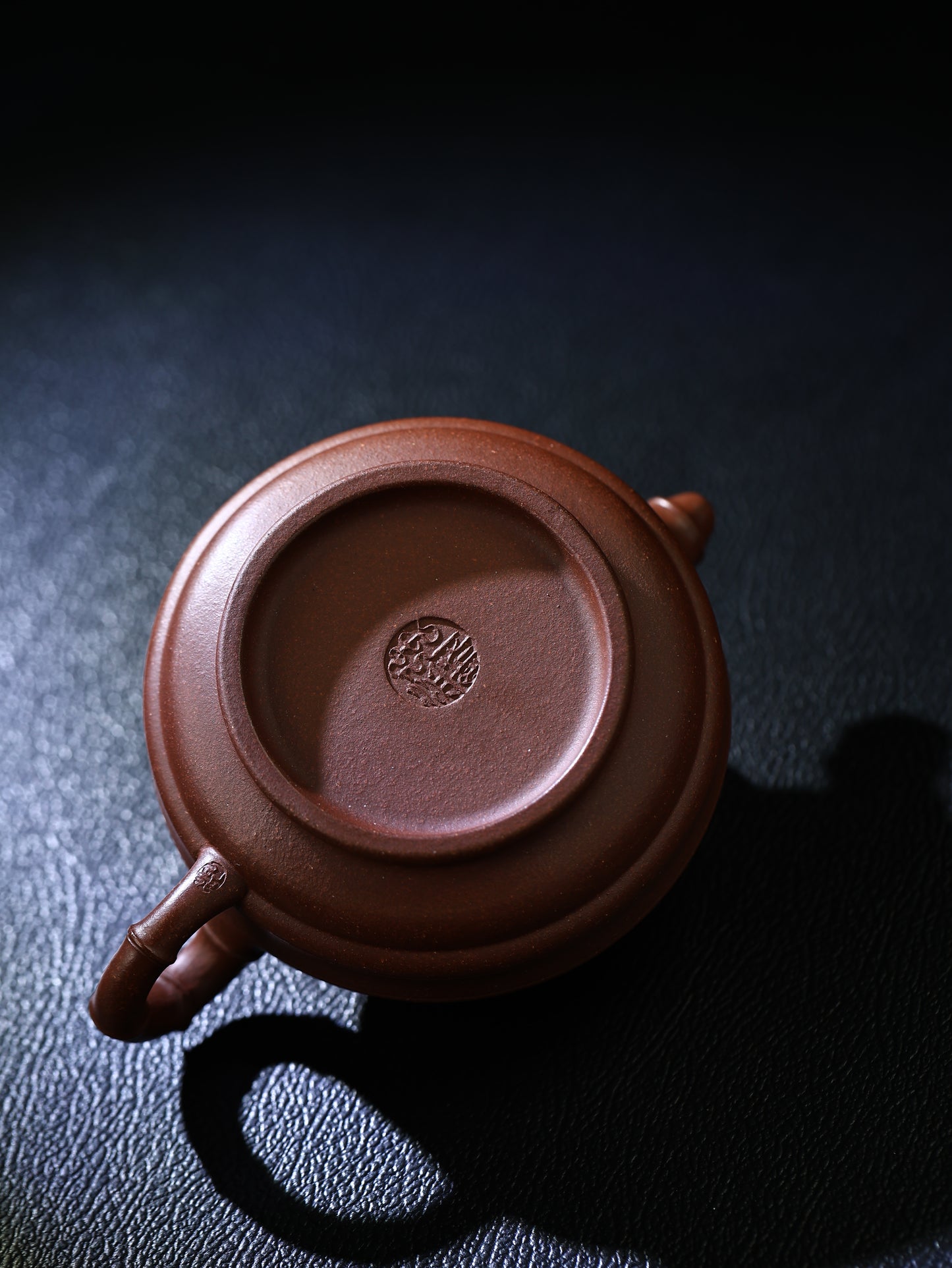 雙線竹鼓壺 紫泥制 240cc