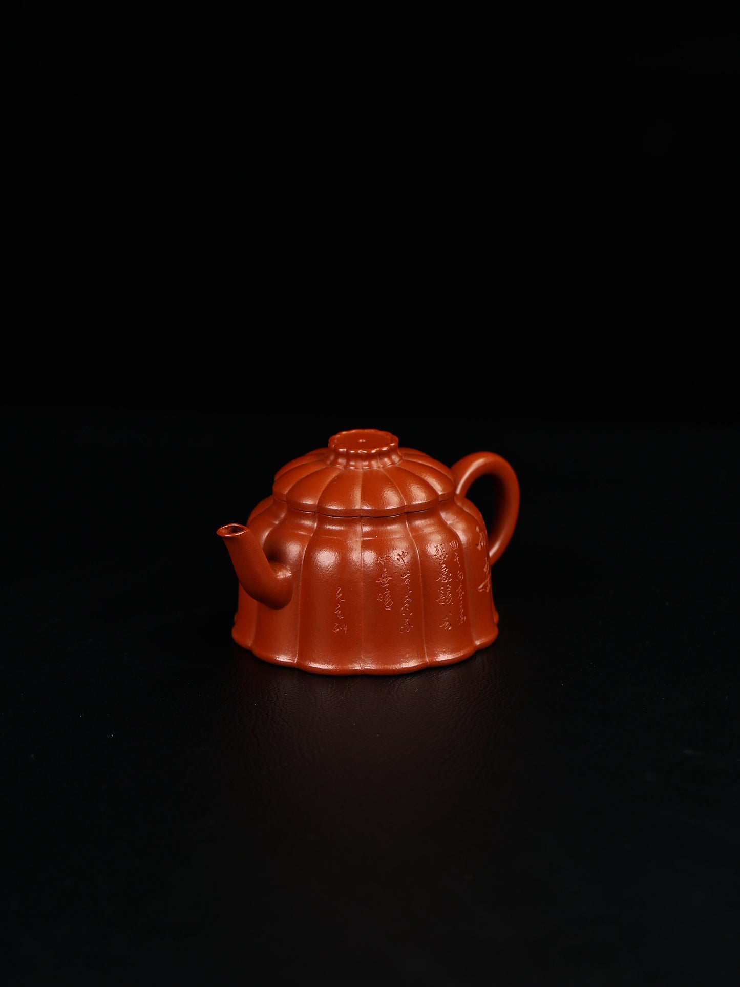 梵蓮寶相壺  原礦朱泥製 170cc