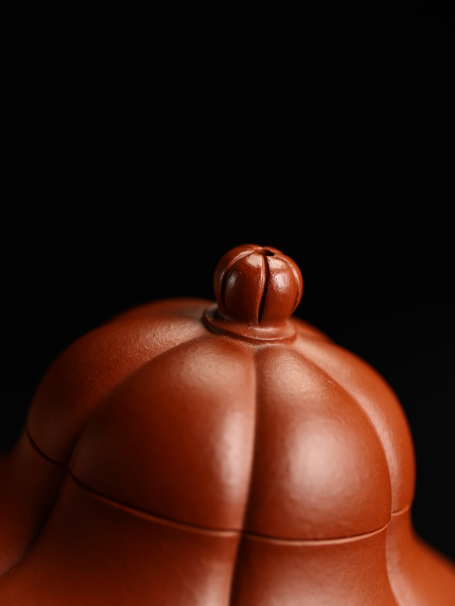 筋紋思亭 朱泥制 220cc