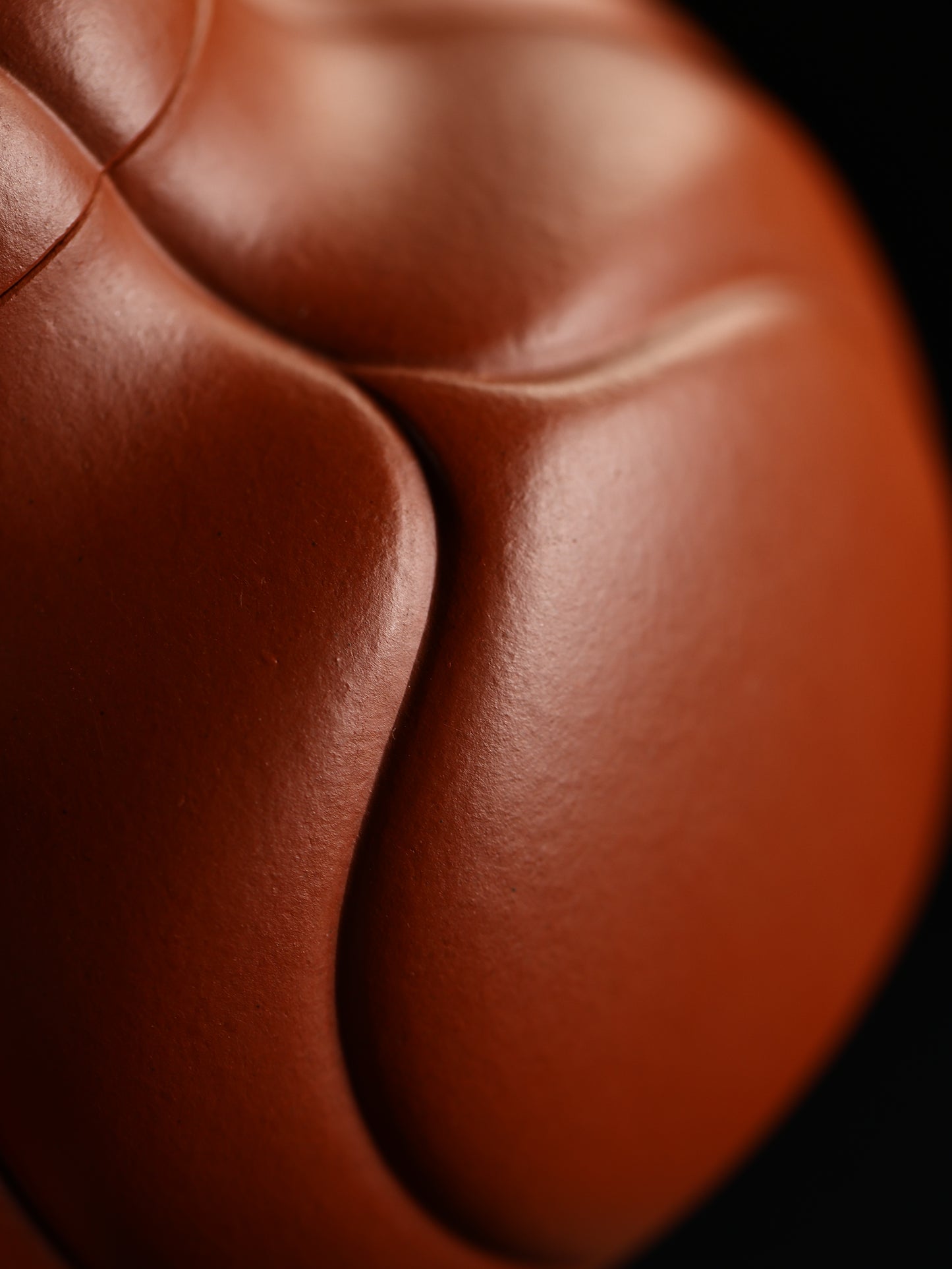 筋紋思亭 朱泥制 220cc