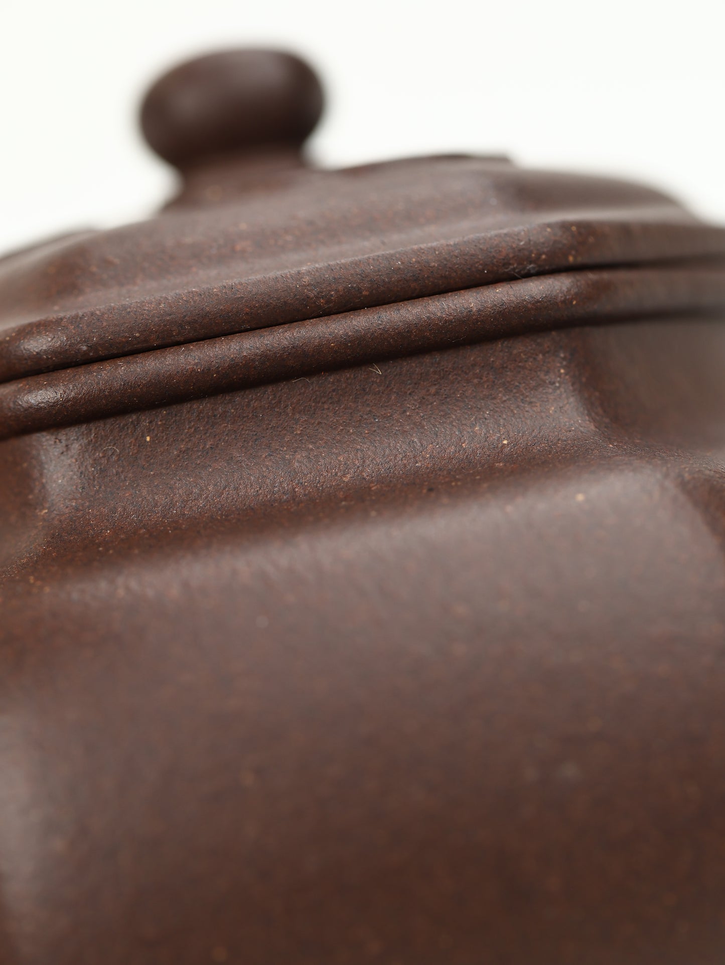 六方大彬如意 紫泥制 250cc